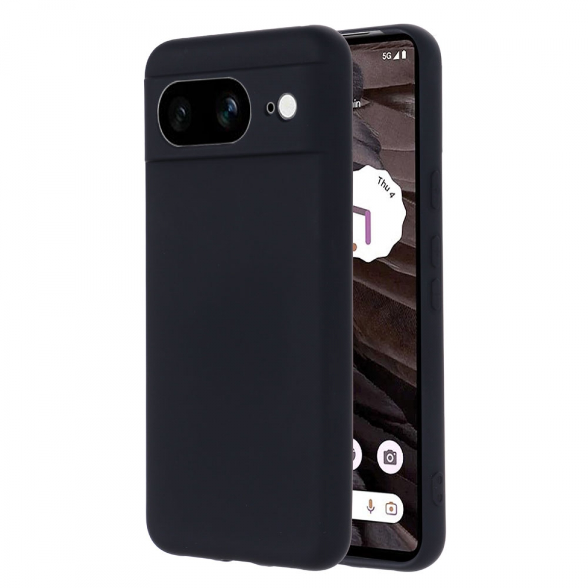 Backcover, Schwarz Google, 8, Liquid, Pixel CASEONLINE