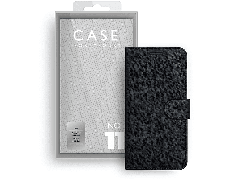 Case 44 No.11 Note Pro Full Redmi Redmi Xiaomi 11 grain 4G, XIAOMI, XIAOMI Pro | black, Pro Note Redmi 11 cross Note Cover, 11 Xiaomi Schwarz