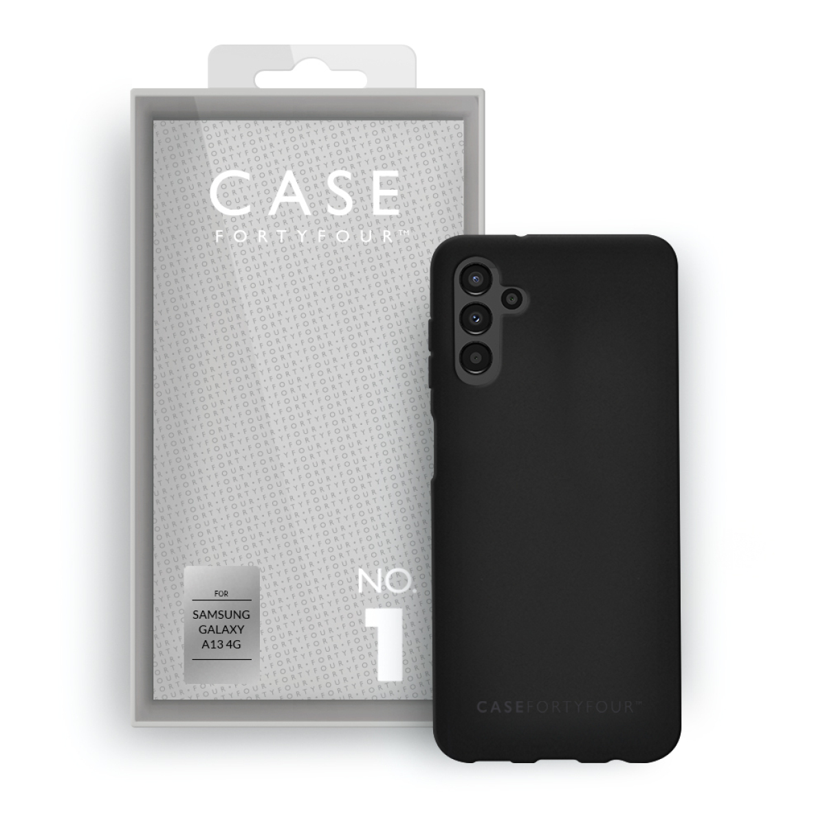Case 44 No.1 Galaxy A13 NEW, A13 4G | black, Cover, Full A13 4G 4G Galaxy Galaxy Samsung, Schwarz