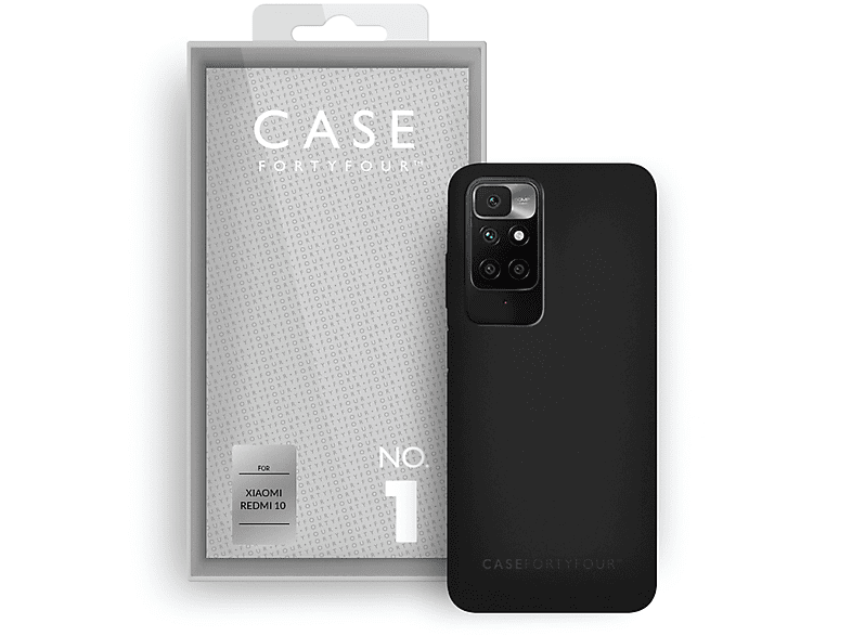 Case 44 No.1 Xiaomi 10, Redmi XIAOMI, black, Schwarz 10 Cover, Redmi Full Xiaomi