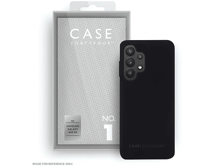 Case 44 No.1 Galaxy A53 5G black, Full Cover, Samsung, Galaxy A53 5G | Galaxy A53 5G Enterprise Edition, Schwarz