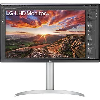 Monitor - LG 27UP85NP-W.BEU, 27 ", UHD 4K, 5 ms, 60 Hz, Plata