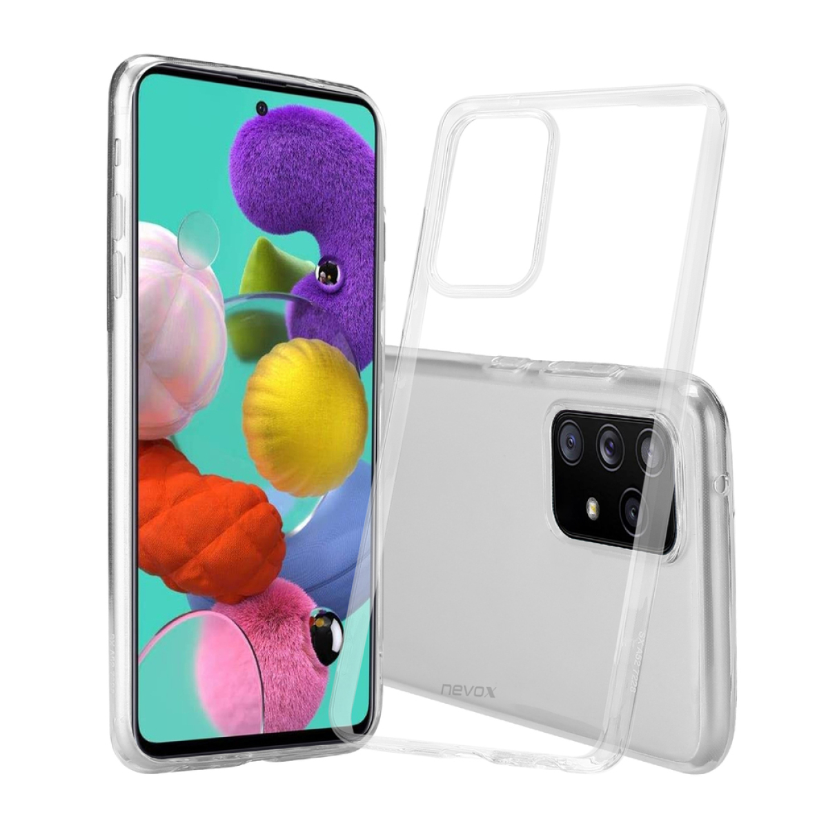 NEVOX StyleShell Flex Galaxy 5G 5G transparent, Samsung, A53 A53 Edition, Galaxy | Full Galaxy Enterprise 5G Transparent A53 Cover