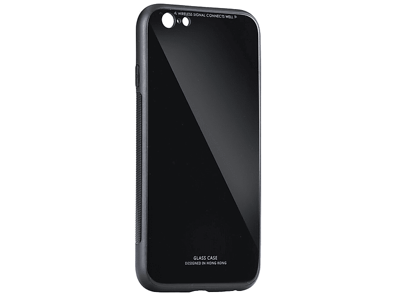 FORCELL GLASS CASE iPhone 11 Pro Max schwarz, Bookcover, Apple, iPhone 11 Pro Max, Schwarz
