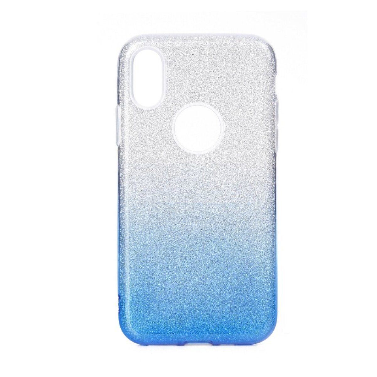 Huawei, FORCELL P40 LITE transparent/blau, SHINING Full P40 Blau Lite, Cover, Huawei