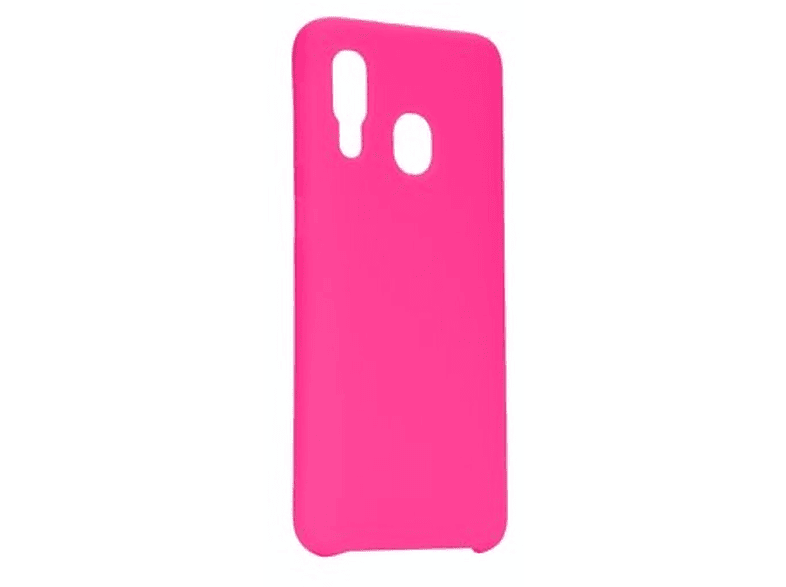 FORCELL SILICONE Galaxy rosa, A40, Cover Samsung, Cover, Pink A40 Full Galaxy