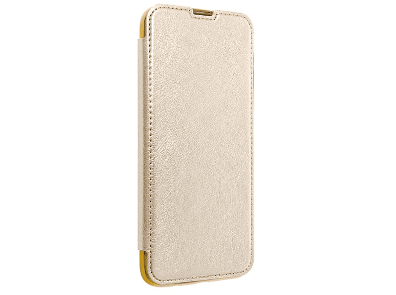 FORCELL ELECTRO BOOK case Huawei P40 LITE E gold, Bookcover, Huawei, P40 Lite E, Gold