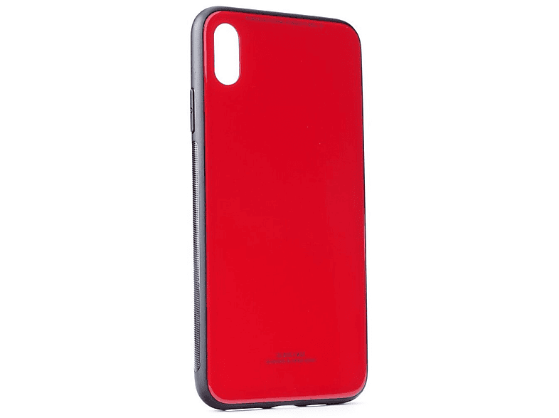 FORCELL GLASS CASE iPhone Max, 11 Rot iPhone 11 Bookcover, schwarz/rot, Apple, Schwarz; Pro Max Pro