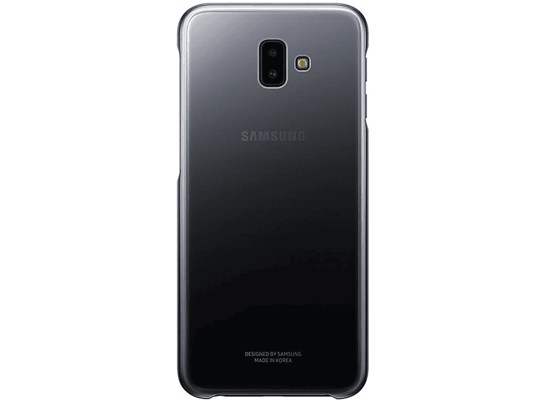 SAMSUNG Gradation Cover Galaxy J6+ black, Full Cover, Universal, Universal, Schwarz