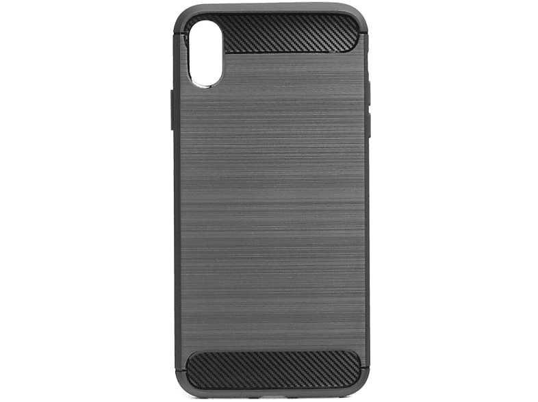 Max 11 Apple, FORCELL iPhone Pro Max, 11 schwarz, Cover, Pro Full iPhone Schwarz CARBON