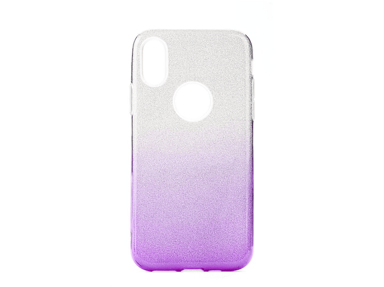 FORCELL SHINING Huawei P40 LITE transparent/lila, Full Cover, Huawei, P40 Lite, Violett