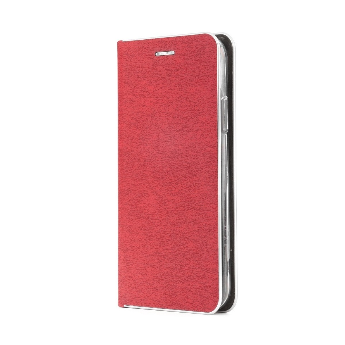 Silver A72 A72, Rot Bookcover, Luna Samsung, Book Silber; Galaxy Galaxy SM LTE Rot,