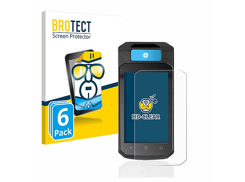 Brotect Pellicola In Vetro Ibrido AirGlass Per Accu-Chek Insight Con DBLG1: Protezione Schermo 9H, Anti-impronta, Made In Germany - 3