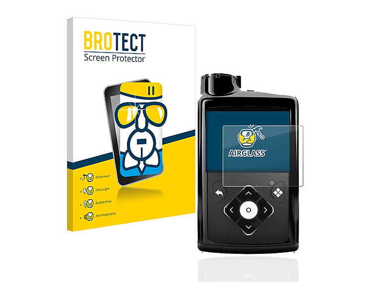 BROTECT Airglass klare Schutzfolie(für Medtronic Minimed 780G) | Schutzfolien & Schutzgläser