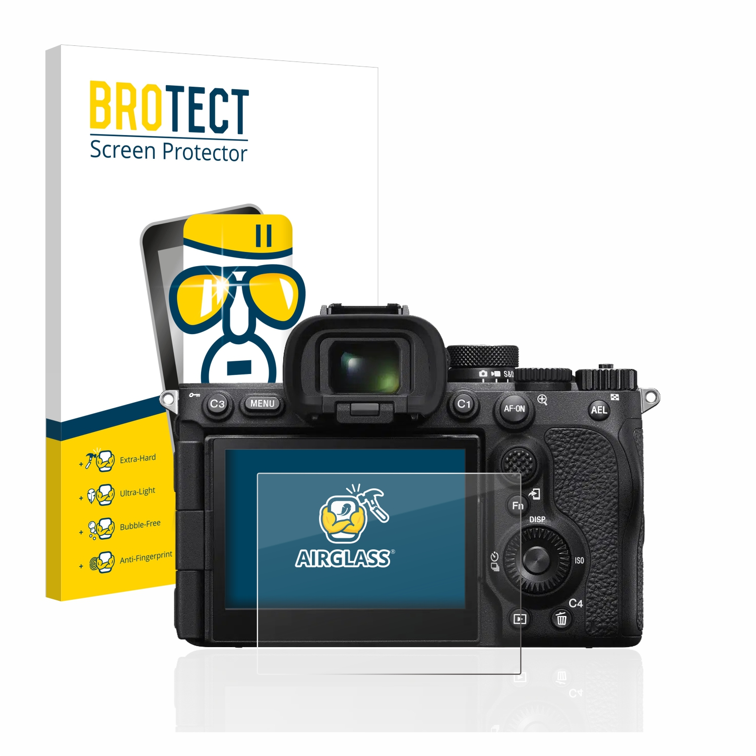 BROTECT Airglass klare Schutzfolie(für V a7R 7R Alpha V) / Sony
