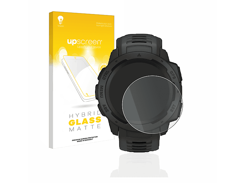 UPSCREEN matte Schutzfolie(für Instinct Garmin Solar)