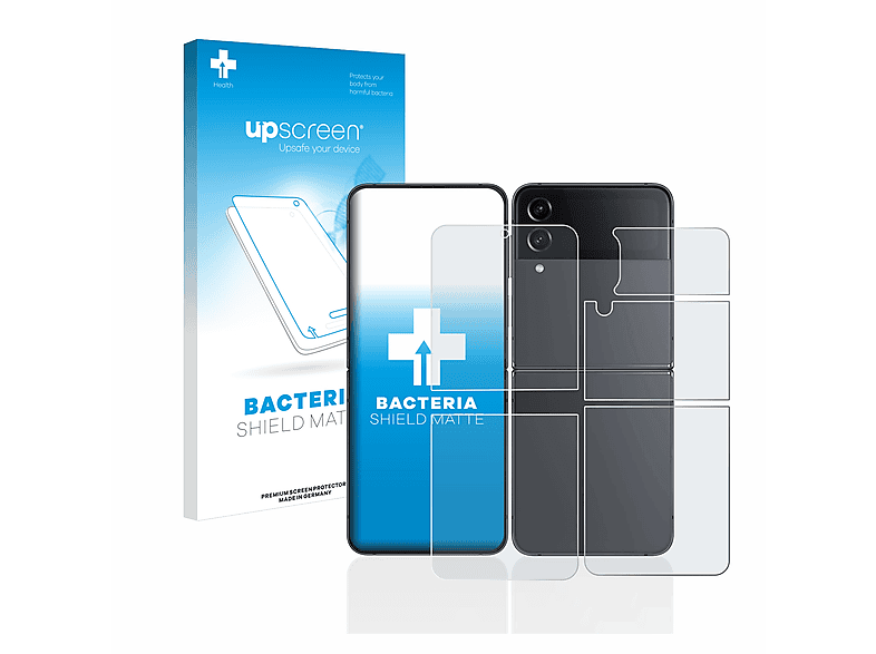 UPSCREEN antibakteriell entspiegelt matte Schutzfolie(für Galaxy Z 4) Samsung Flip