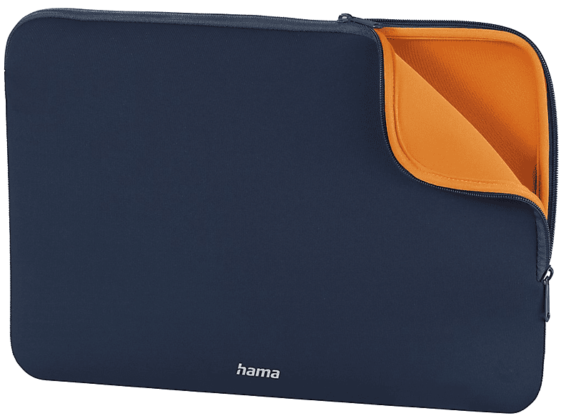 Notebook sleeve Neopren, Sleeve Universell HAMA für Neoprene Blau