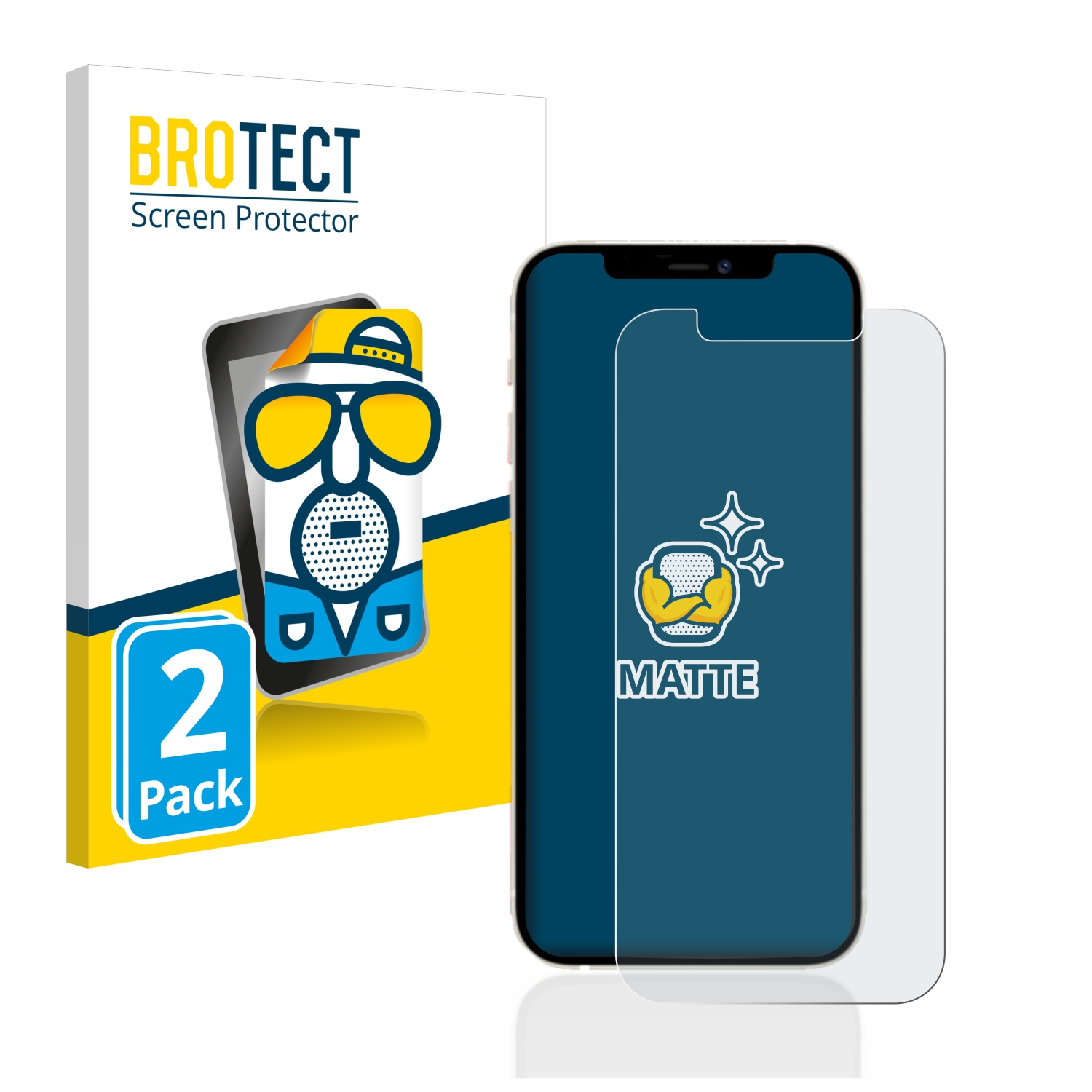 Schutzfolie(für Pro) iPhone matte Apple BROTECT 12 2x