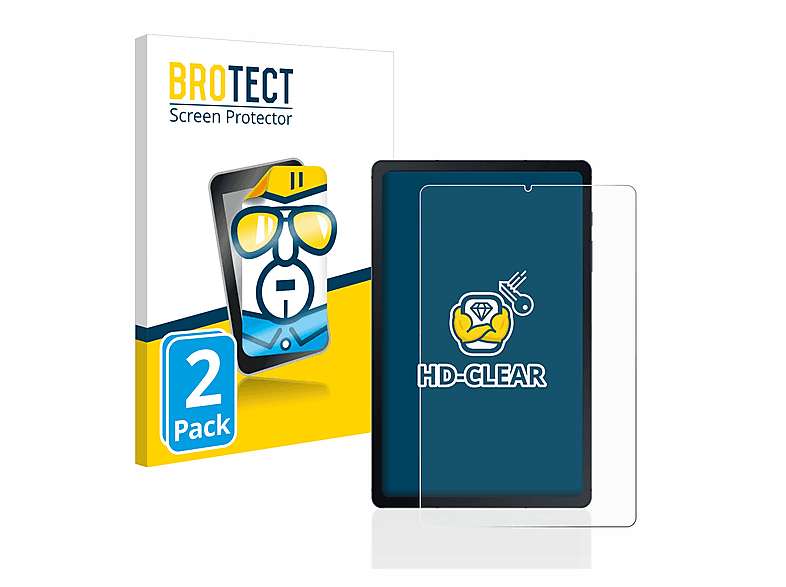 BROTECT 2x klare Tab Lite Galaxy S6 2020) LTE Schutzfolie(für Samsung