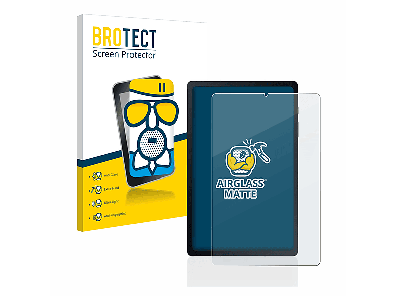 2020) BROTECT matte S6 Lite Schutzfolie(für Galaxy Airglass Samsung Tab LTE