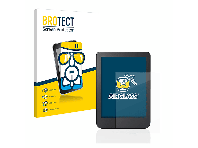 BROTECT Airglass klare Schutzfolie(für Kobo Clara 2E)