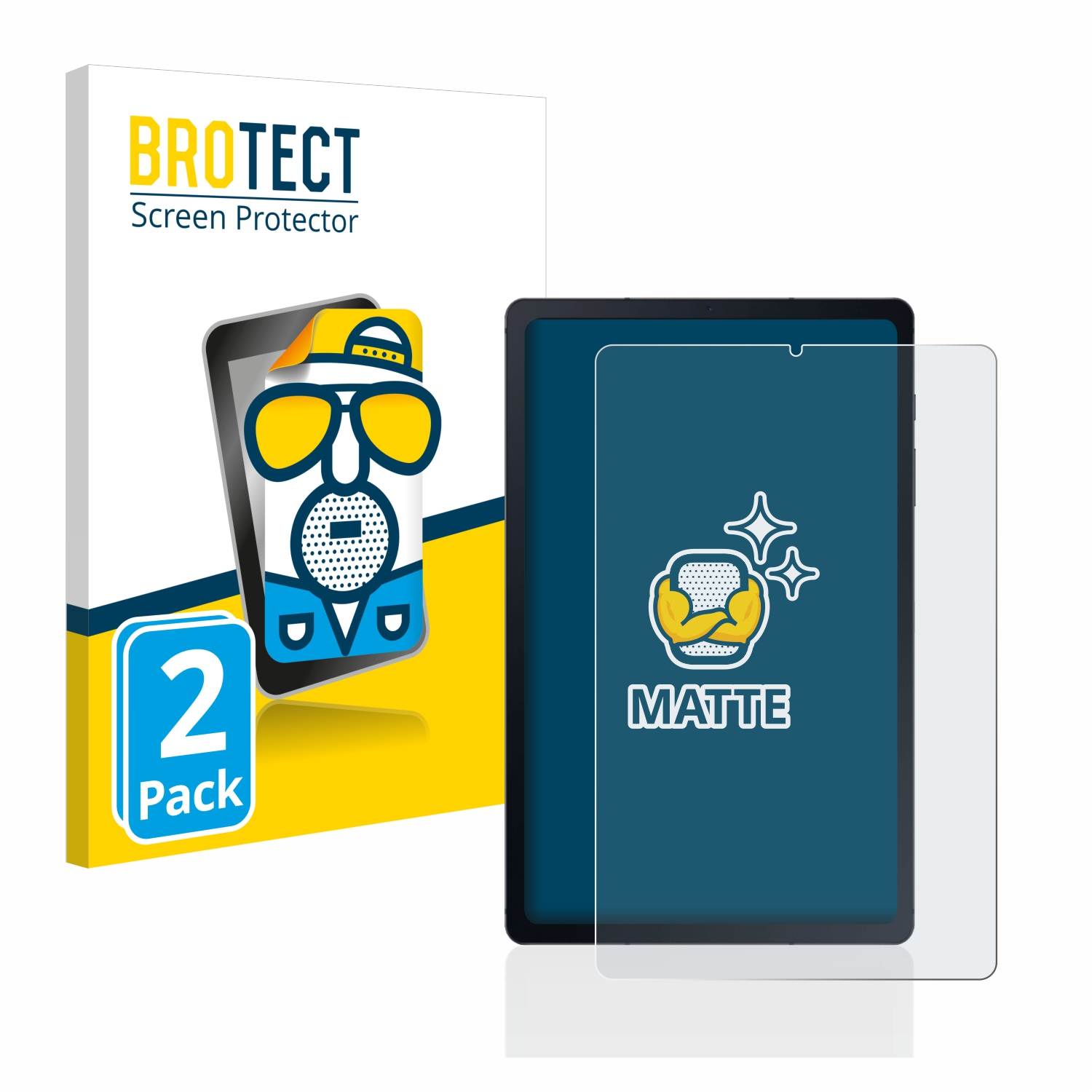 BROTECT 2x matte Schutzfolie(für Samsung Lite Galaxy S6 2020) Tab LTE