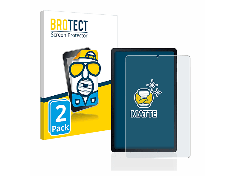 BROTECT 2x matte Schutzfolie(für Samsung Galaxy Tab S6 Lite LTE 2020)