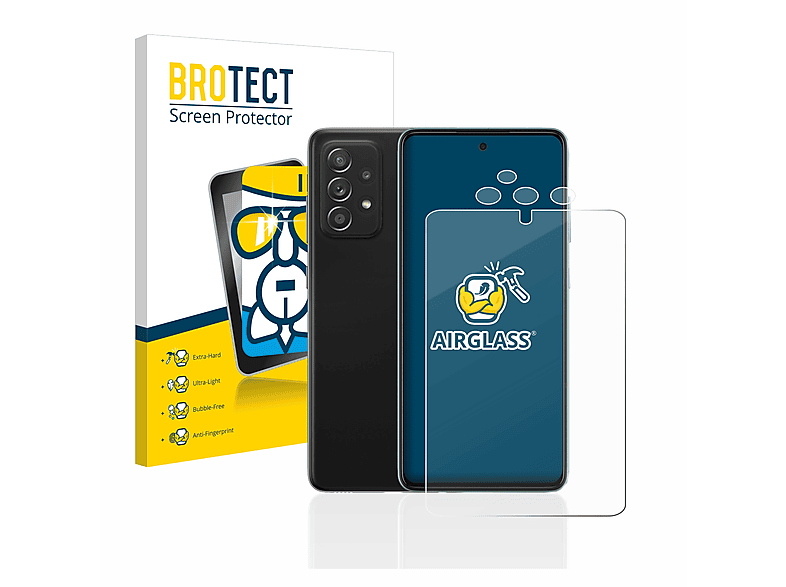 BROTECT Airglass klare Schutzfolie(für Samsung Galaxy A52s 5G)