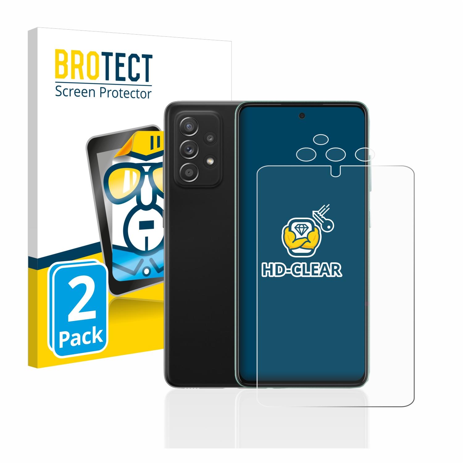Schutzfolie(für Galaxy 2x Samsung klare 5G) A52s BROTECT