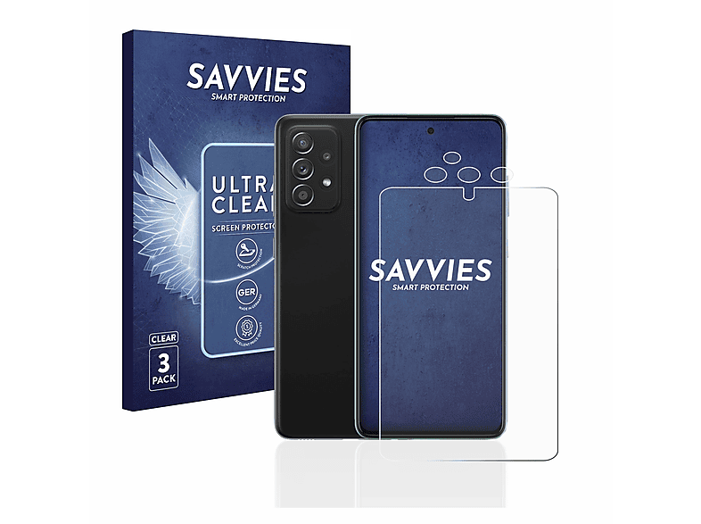 Galaxy 6x Samsung Schutzfolie(für A52s 5G) SAVVIES klare