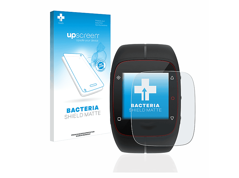 UPSCREEN antibakteriell entspiegelt matte Schutzfolie(für Polar M400) | Smartwatch Schutzfolien & Gläser