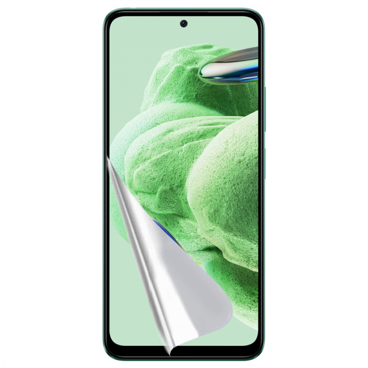 CASEONLINE 3D Displayschutz(für Redmi Xiaomi 12 Note 5G)