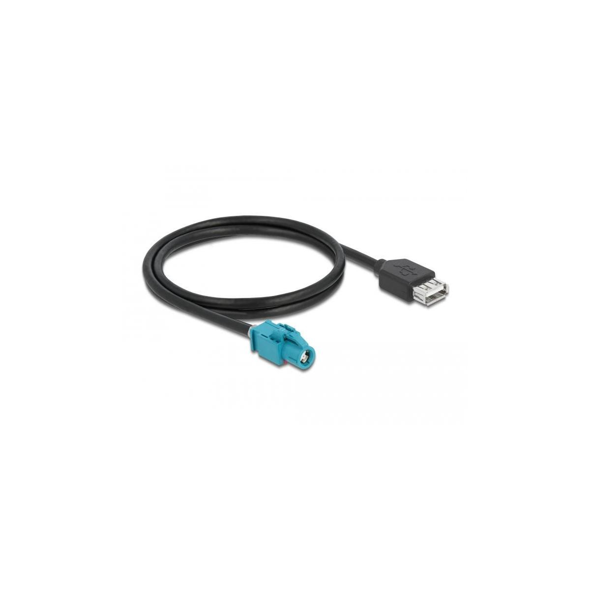 Kabel, Schwarz 90502 DELOCK USB