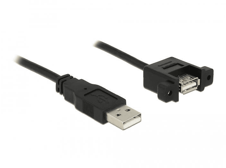 DELOCK 85462 USB Schwarz Kabel