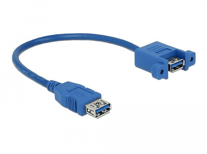 DELOCK 85111 USB Kabel, Blau