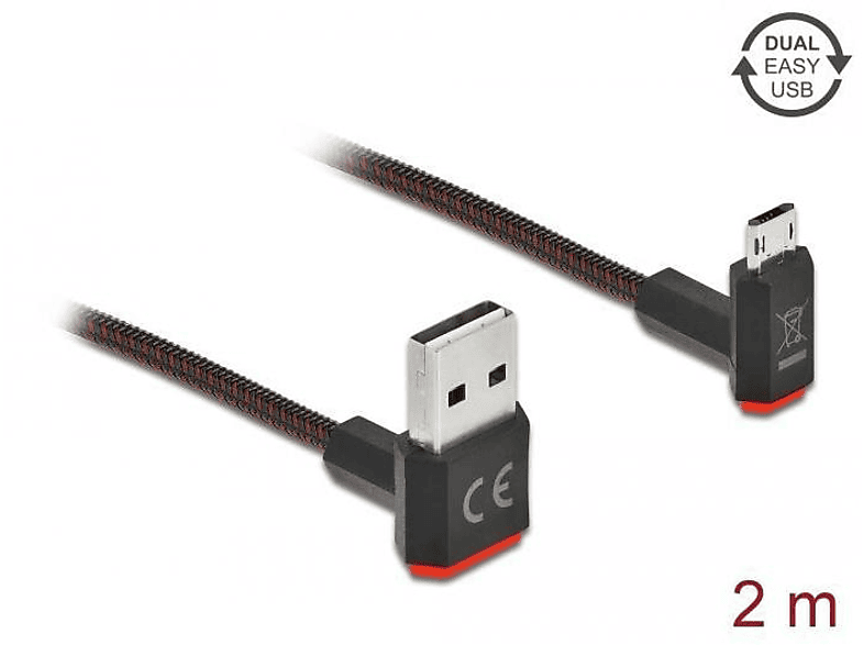 85268 Kabel, USB Schwarz DELOCK