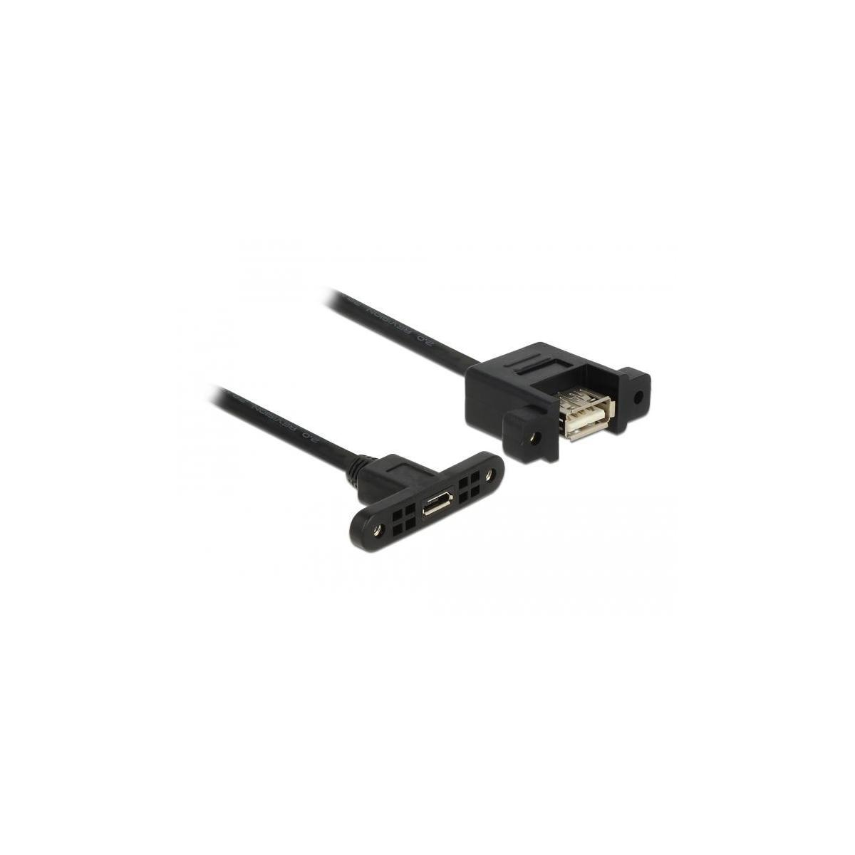 Kabel, 85110 DELOCK Schwarz USB