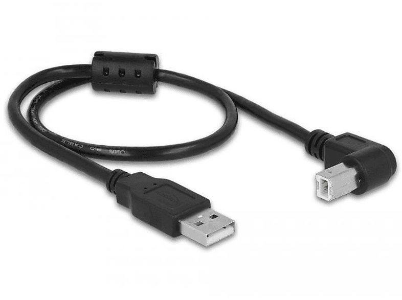 DELOCK USB Kabel, Schwarz 84809