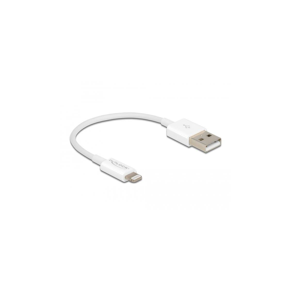 83001 USB DELOCK Weiß Kabel,