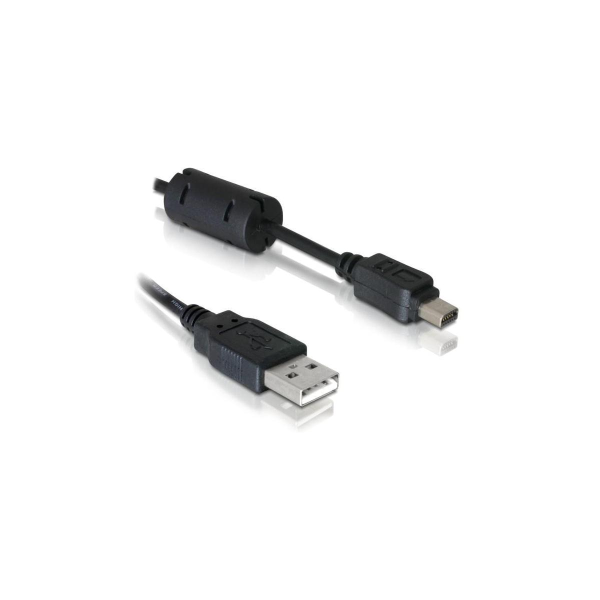 Kabel, Schwarz 82417 DELOCK USB
