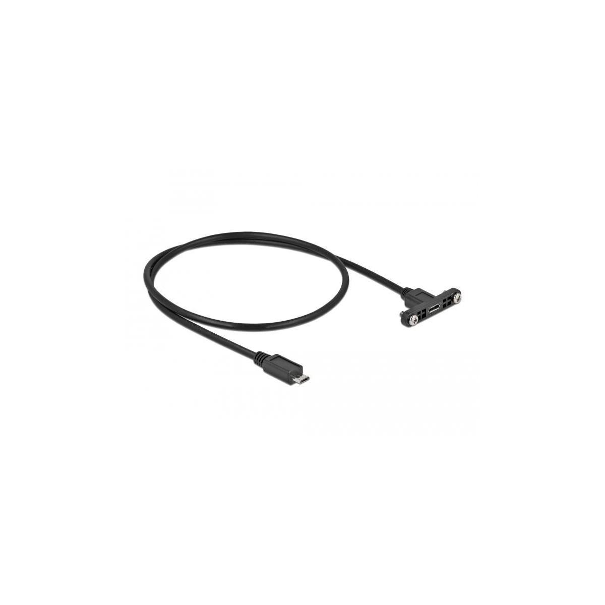 USB 35108 Kabel, DELOCK Schwarz