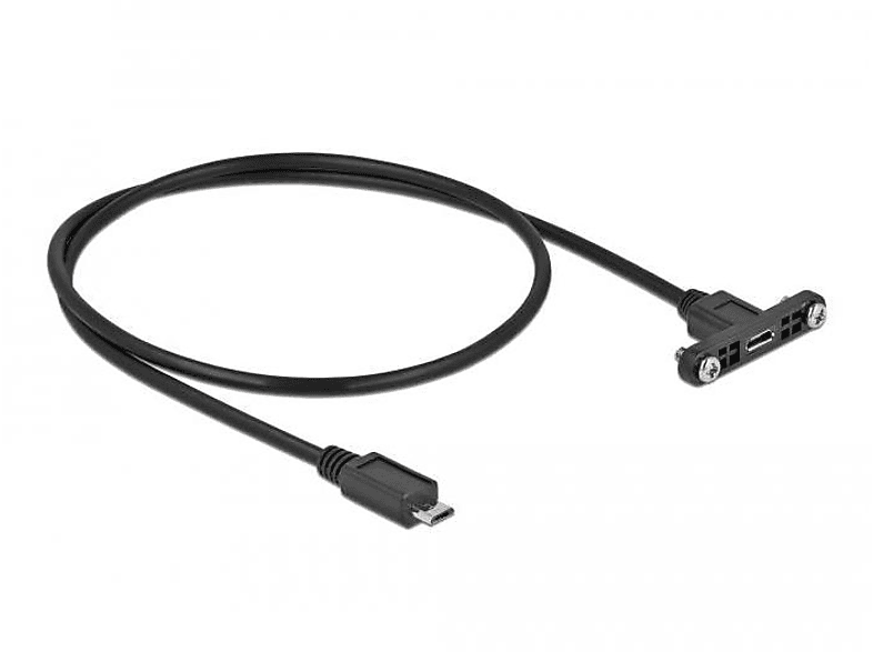 DELOCK 35108 USB Kabel, Schwarz