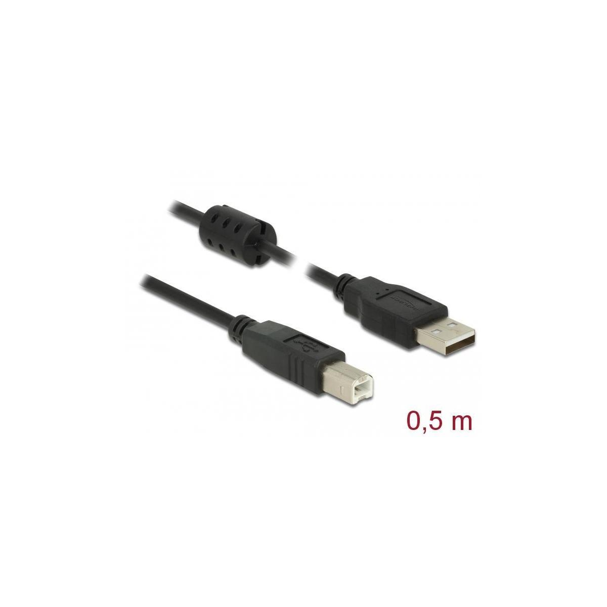 DELOCK 84894 Kabel, USB Schwarz