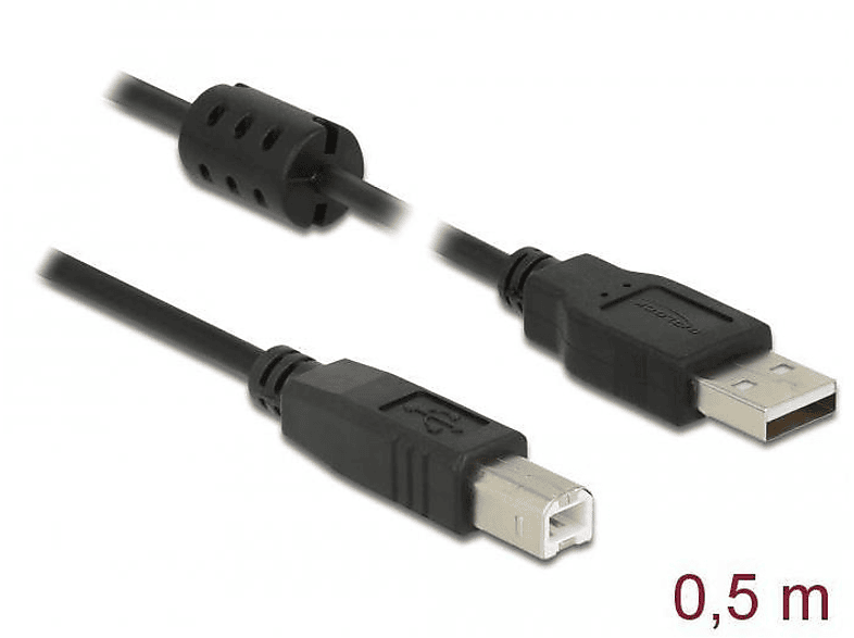 DELOCK 84894 Kabel, USB Schwarz