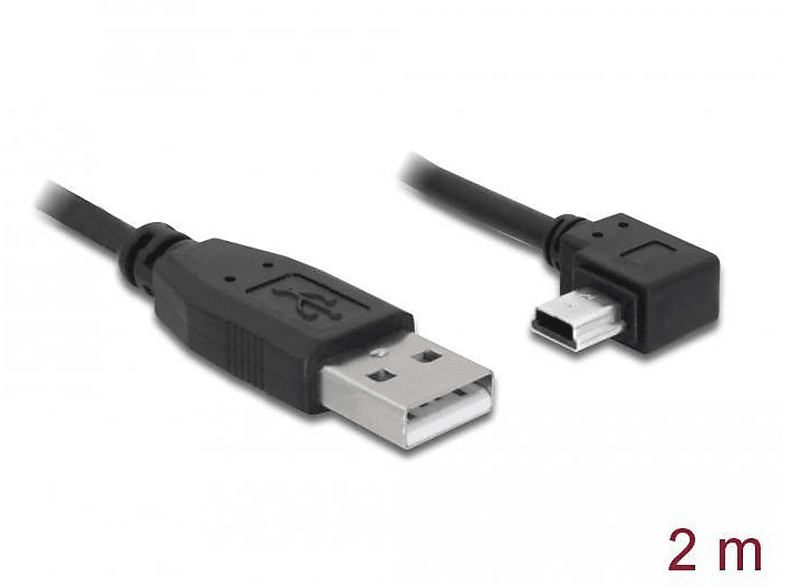 Kabel, 82682 USB DELOCK Schwarz