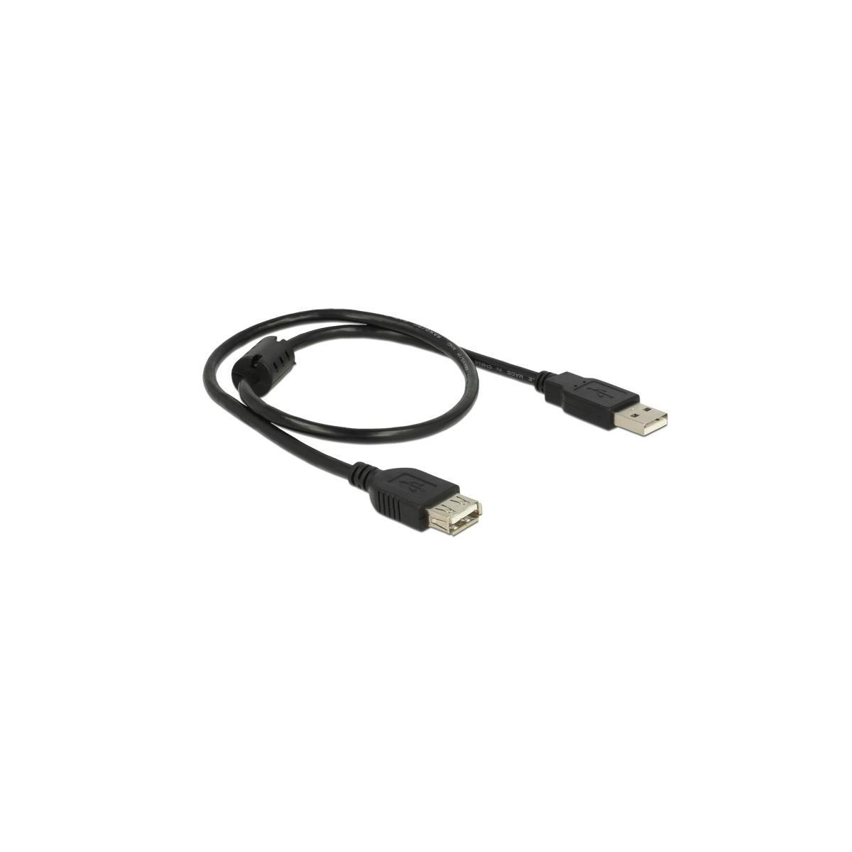 USB Schwarz DELOCK Kabel, 83401