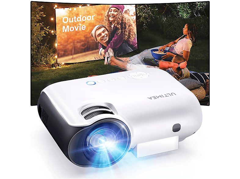 ULTIMEA U0321 Native 1080P Full HD Beamer,Tragbarer Bluetooth Beamer