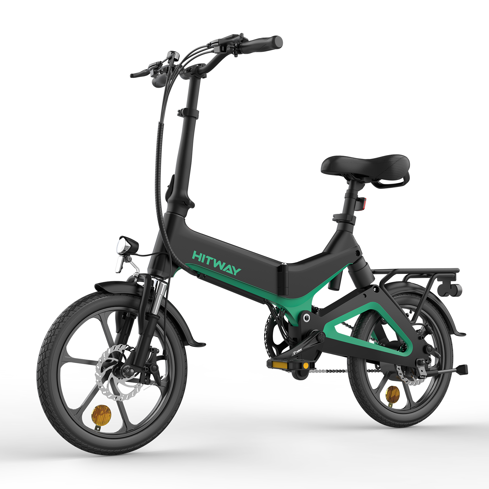 Bici Elettrica Pieghevole F1 – 20” Pneumatici Larghi, Batteria 20.8Ah (150 Km Autonomia), Motore 250W, 7 Velocità - 11