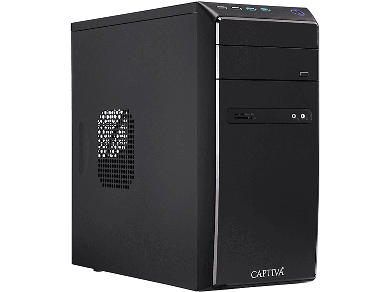 CAPTIVA Power Starter R65-473, ohne Betriebssystem, Business-PC mit AMD Ryzen™ 5 Prozessor, 8 GB RAM, 500 GB SSD, AMD Radeon™ Onboard Graphics, 0 GB